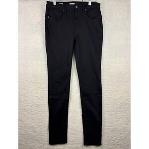 Vigoss Black Skinny Jeans Womens Sz 31 Sz 10/12 Stretch Denim NWT Orig. $68